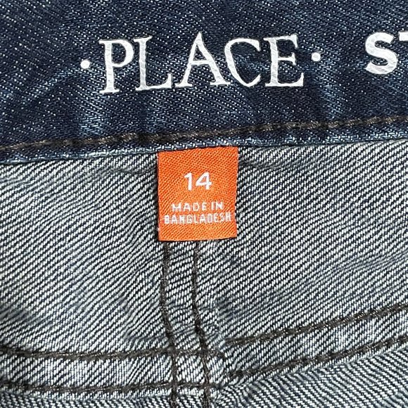 Boys Straight Denim Jeans Size 14 - Picture 8 of 10